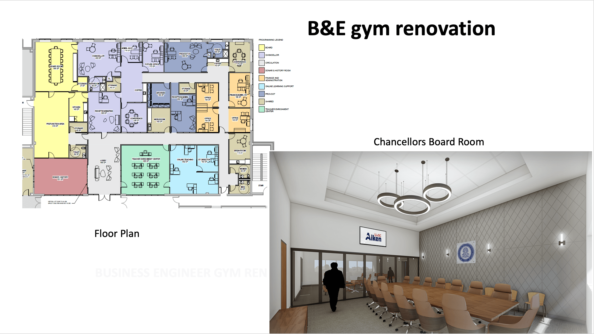 B&E Gym Renovation