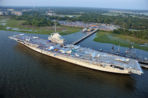 Lowcountry Reception on USS Yorktown