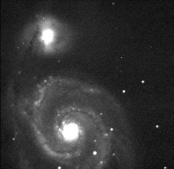 Whirlpool Galaxy. April 26, 2001