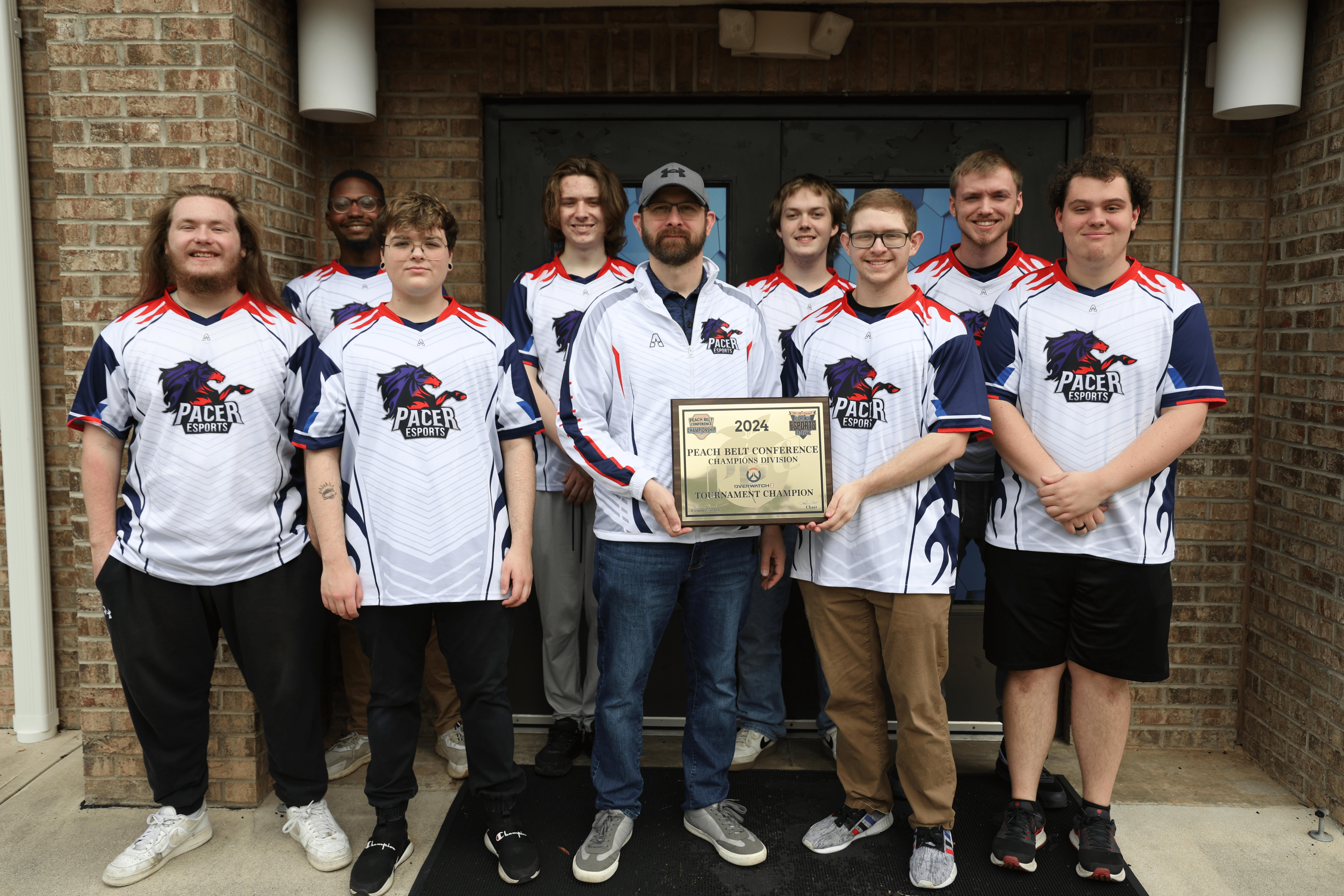 From Left to right: Clayton Isgett, D’Andre Lambert, Tyler Law, Talon Brady, Dr. David Morris, Dalton Riddick, Ben Randolph, Carson Ginn, Vincent Lack