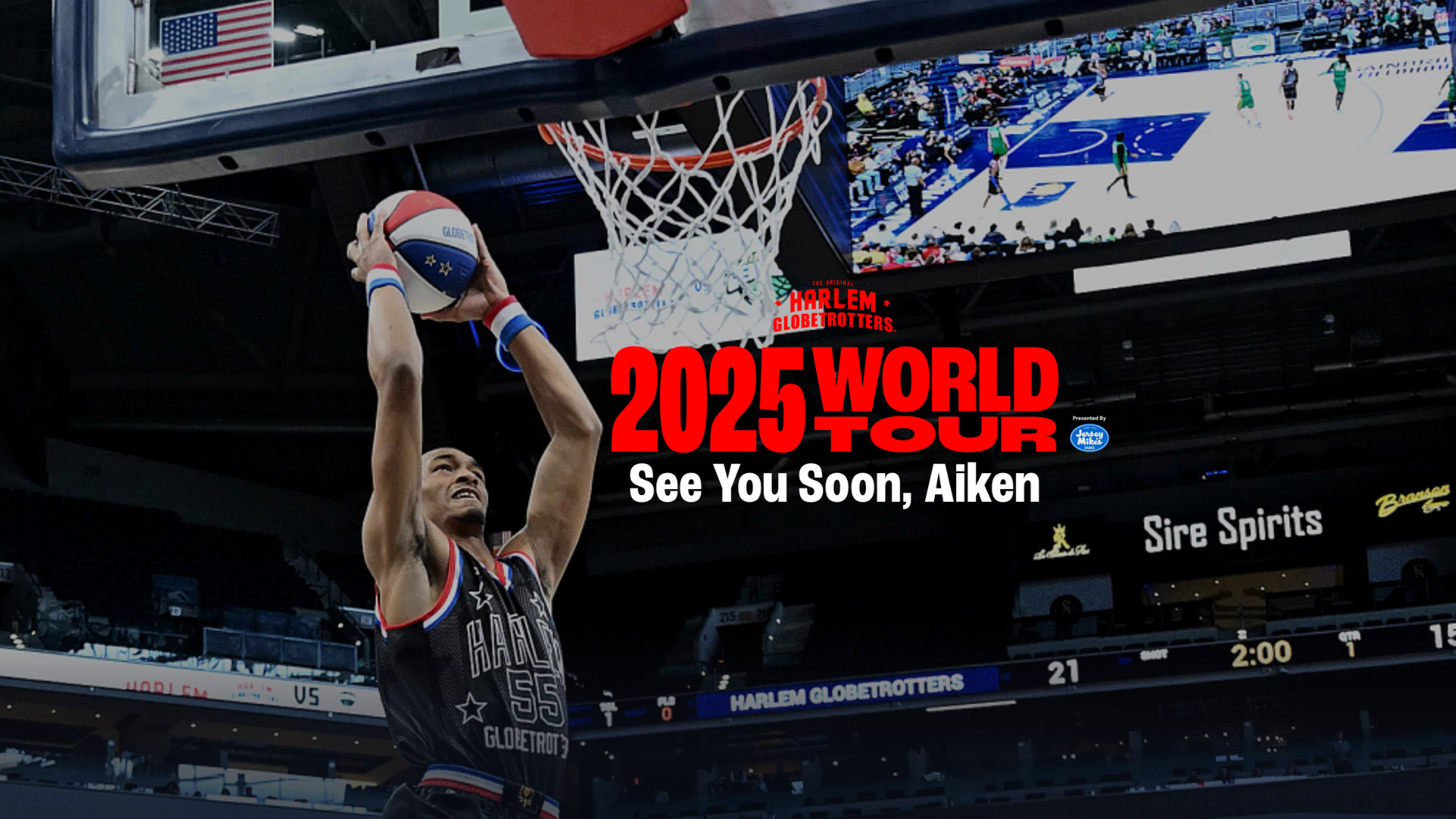 If you enjoy amazing dunks, alley-oops, long-range shots, magic, history, and plenty of laughs, don't miss your chance to see the Harlem Globetrotters at the Convocation Center on Tuesday, April 1.