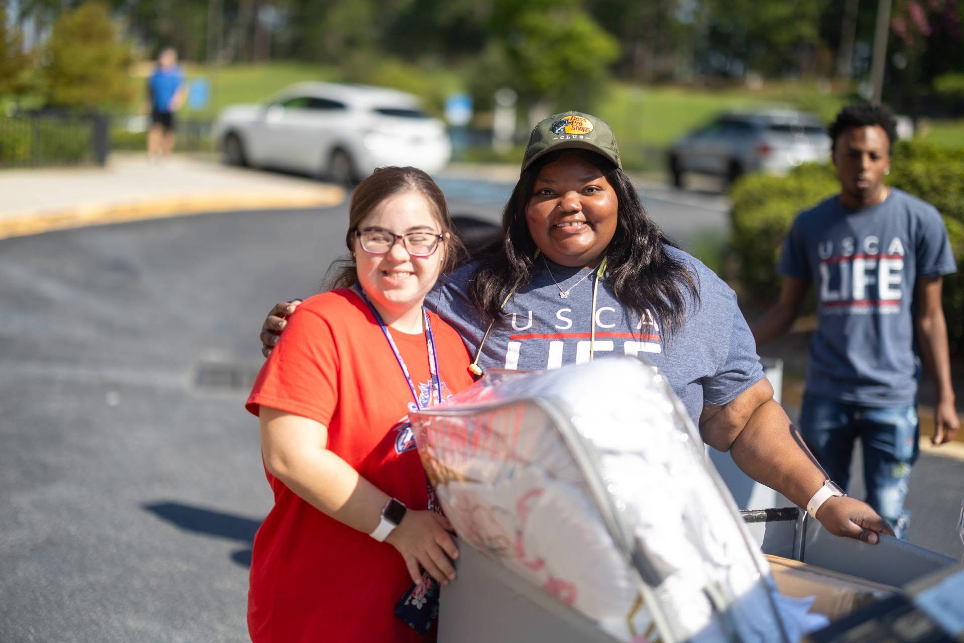 USCA LIFE students on move-in day